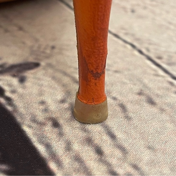 Sigerson Morrison Leather Strappy Sandals 8 in Fire Orange - Picture 11 of 13